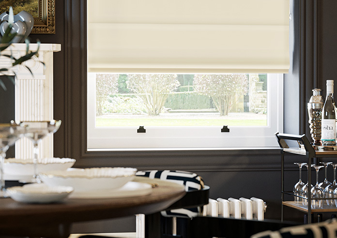 Saltaire, Buttercream - Roman Blind - Image 5